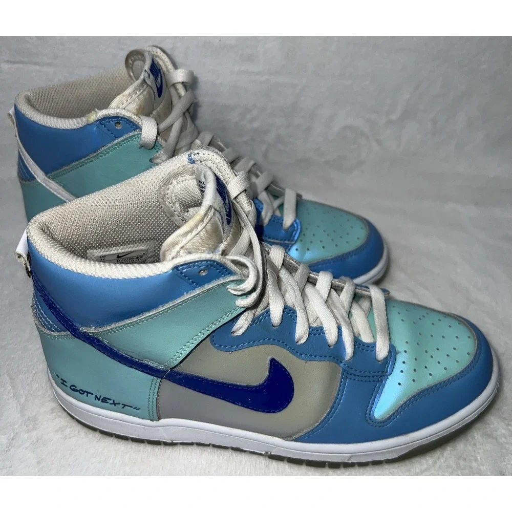 Nike Dunk High Youth 7 I Got Next (GS) Sneakers DV2206-400 Light Blue‎